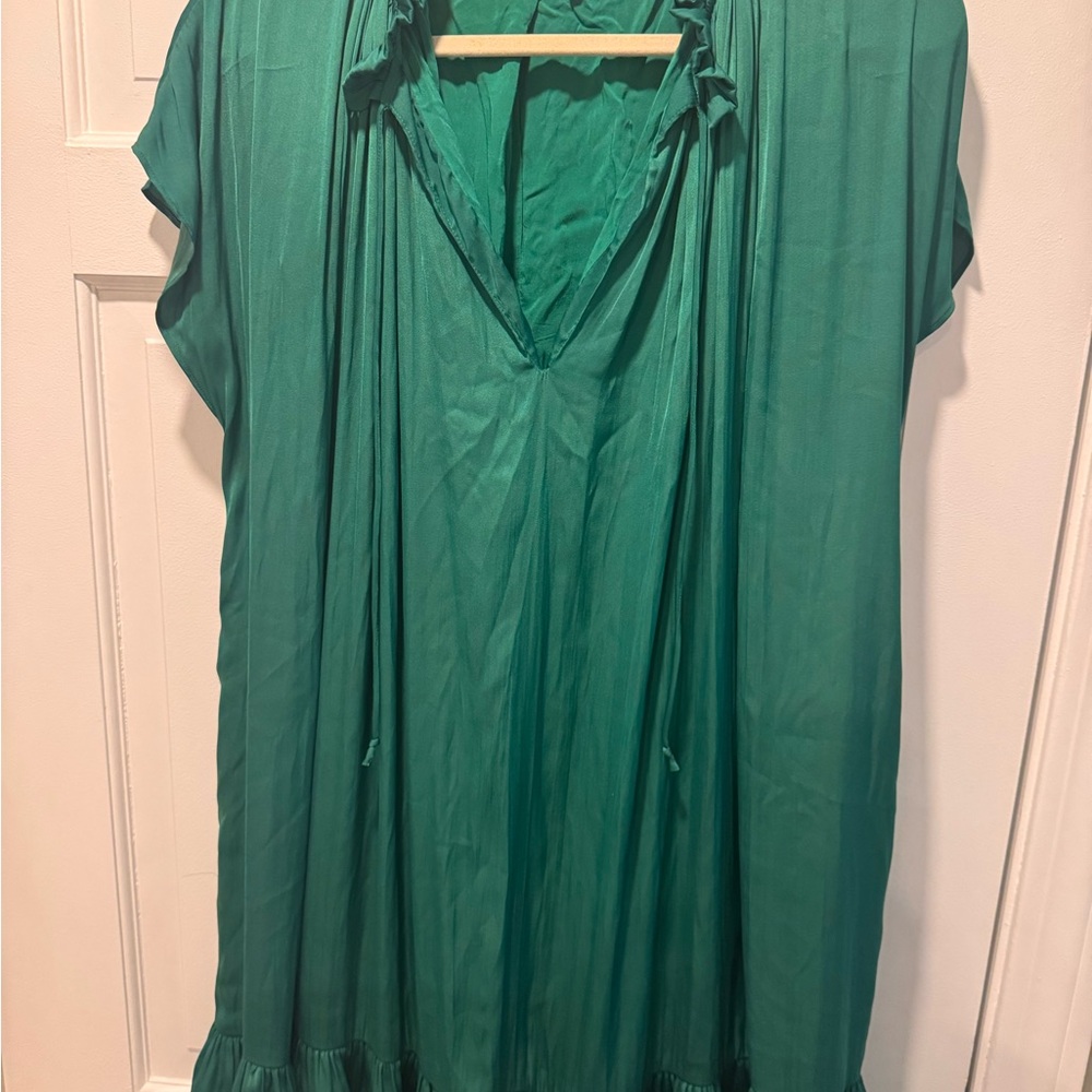 Anthropologie Teal Garment